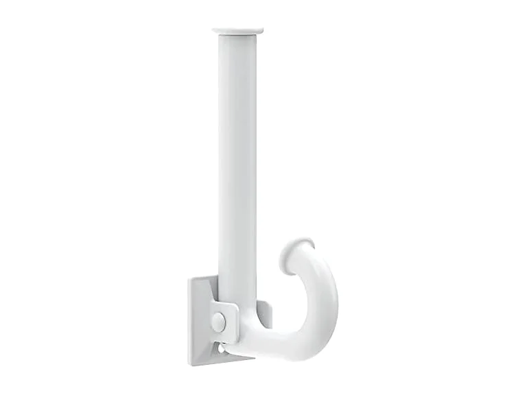 Franklin Brass Pure White Square Extend-a-Hook