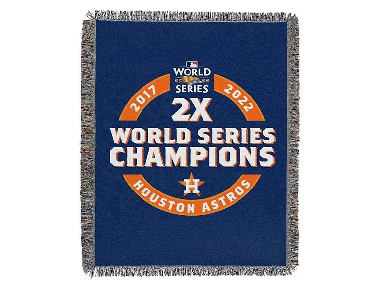 Astros 2022 World Series Champs Blanket