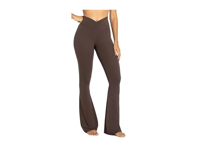 Sunzel Flare Leggings 28in M Brown