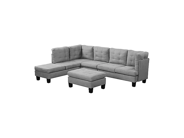 Casa Andrea Sectional Chaise Ottoman