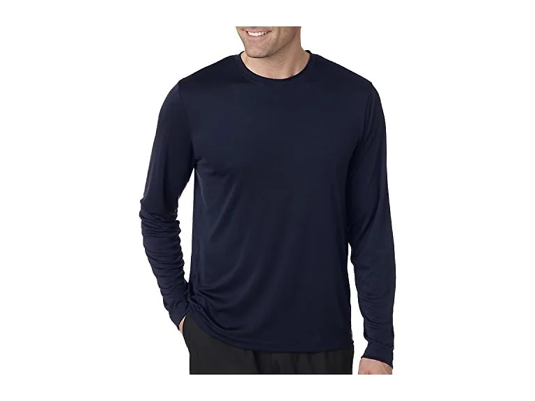 Hanes Men (Small-X-Large) T-Shirt Navy