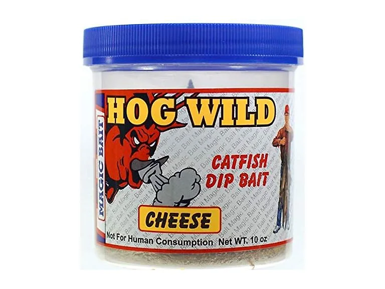 Catfish Dip Bait Cheese, 10 oz Jar