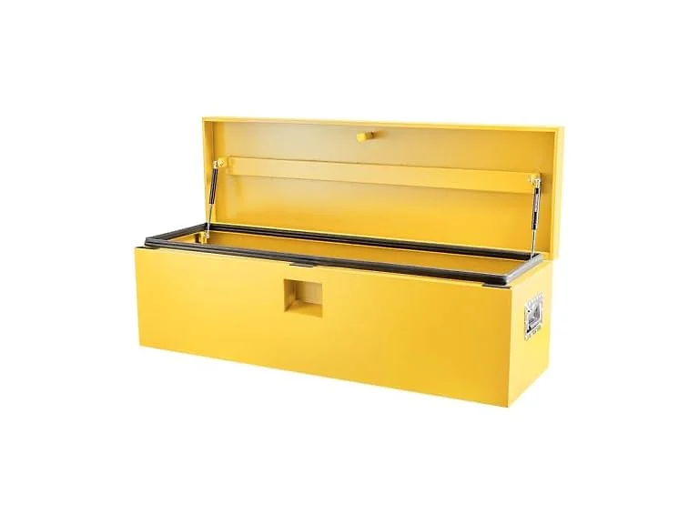 OUTLANE 15"X15"X24" Steel Truck Bed Tool Box Yellow