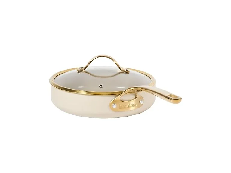 bloomhouse 10" Ceramic Saute Skillet & Lid