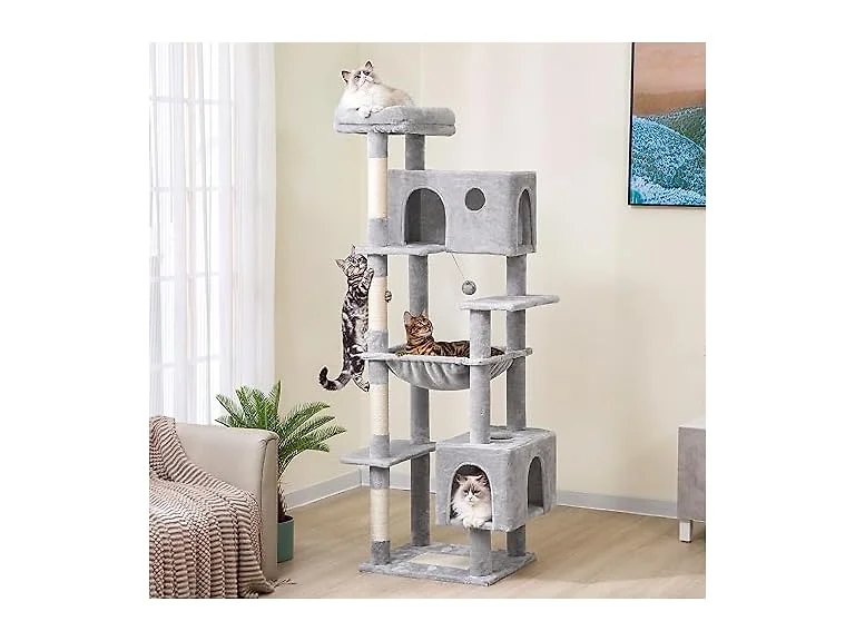 Meow Sir Large Cat Tree for Large Cats 70 Inches