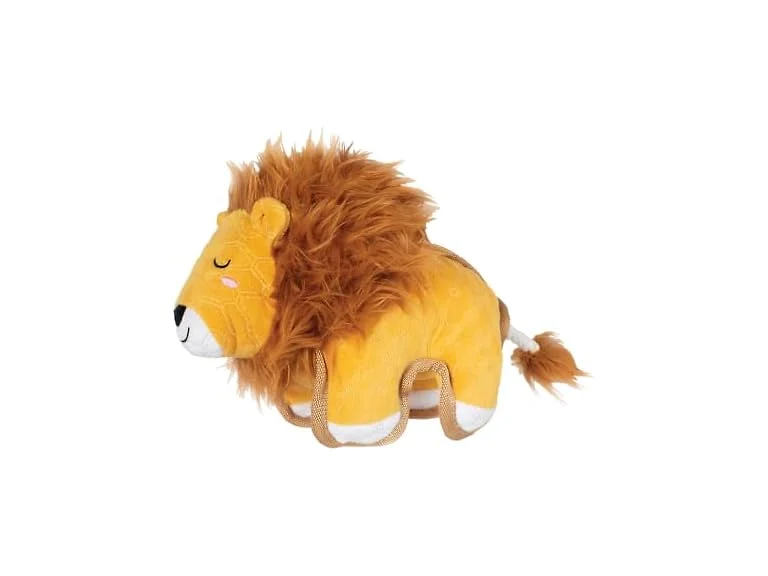 Fringe Studio Mane-Ly Just Roaring Durable Plush Dog Toy