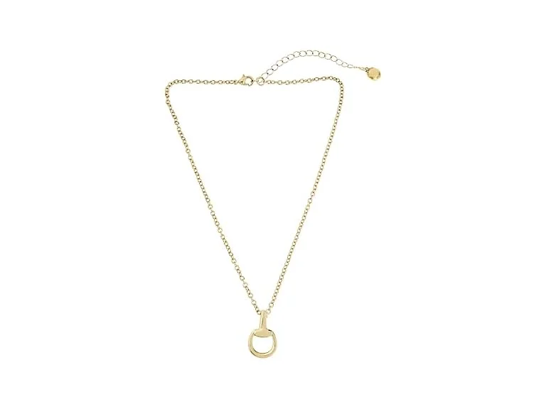 Steve Madden Women's Collegiate Link Pendant Neckl