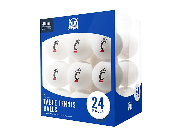 College Team Ping Pong Balls 24-Pack