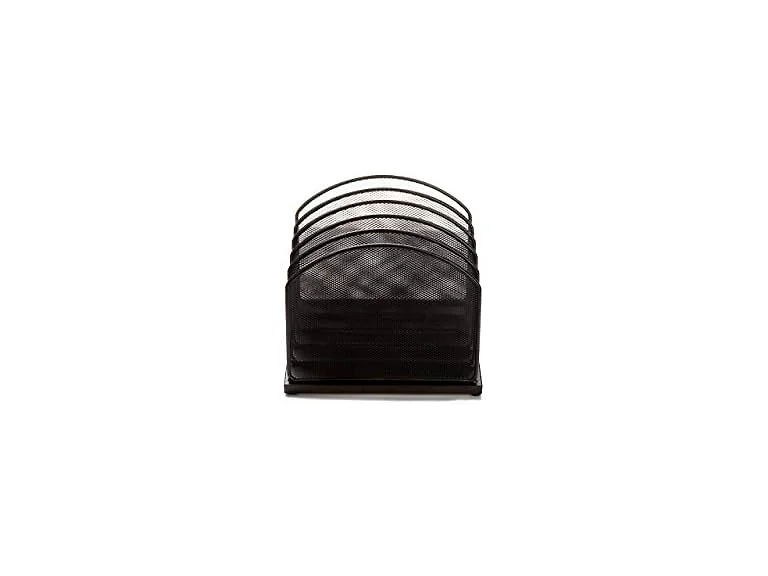 Mind Reader Vertical File Storage Black