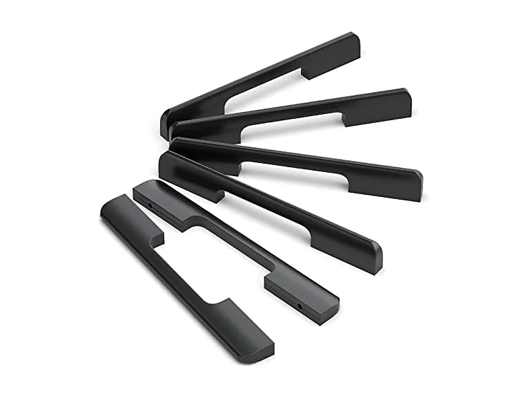 6 Pack Solid Alloy Cabinet Handles