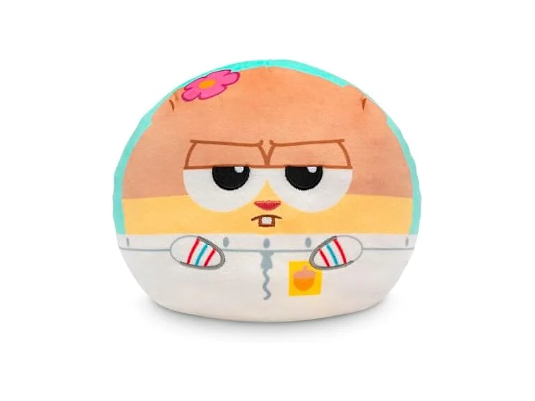 TeeTurtle Reversible Spongebob Sandy & Patrick 6 Inch