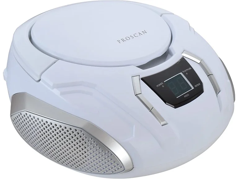 Sylvania Proscan Elite Portable CD Boombox with AM/FM Radio