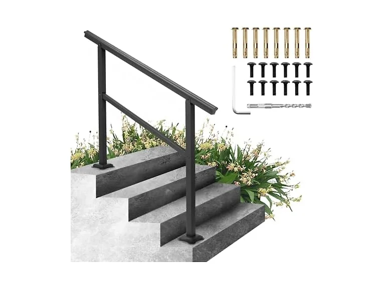 Handrail Outdoor Stairs 47.6 X 35.2 Inch Outdoor