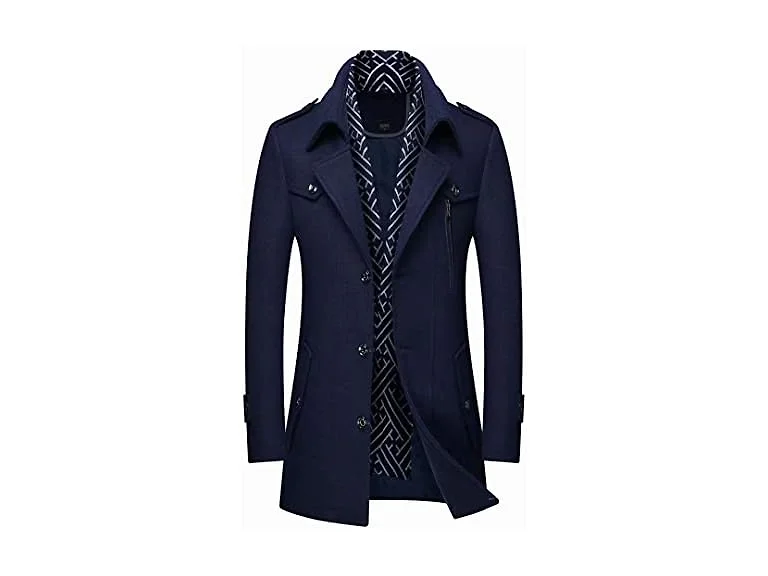 Invachi Men (XS) Pea Coat