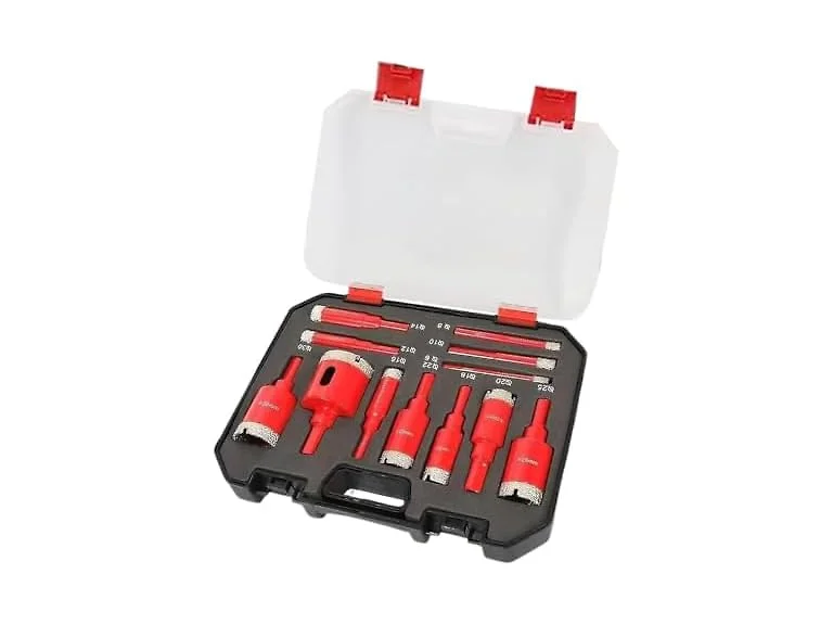 Generic AAP-Tool-404 12pc Diamond Tile Hole Saw Kit