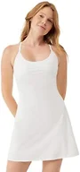 Outdoor Voices Women’s The Exercise Dress, Lightweight Athletic Dress with Built-in Shorts Liner & Side Pockets, Breathable Sweat-Wicking Performance Fabric, Casual Activewear, White, XL