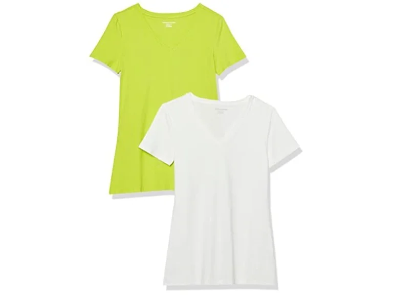 Amazon Essentials Women (XXL) V-Neck Tee Shirt