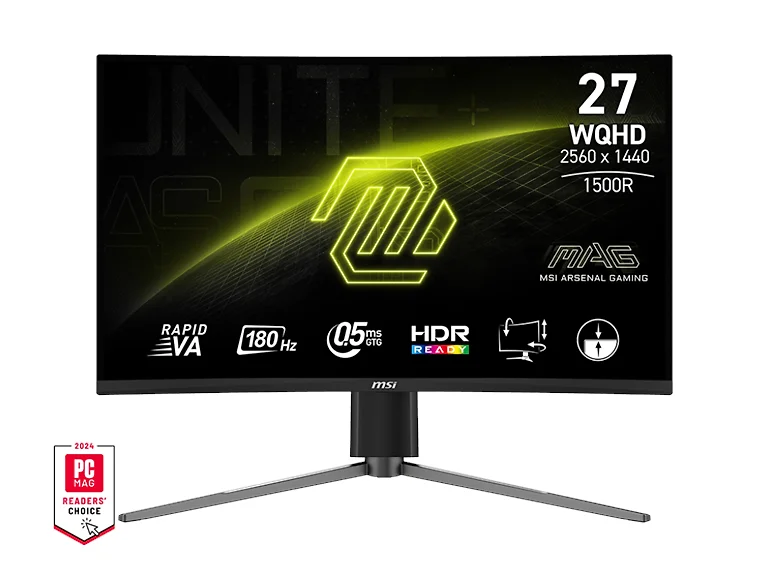 MSI 27" QHD Curved Monitor | MAG 27CQ6PF