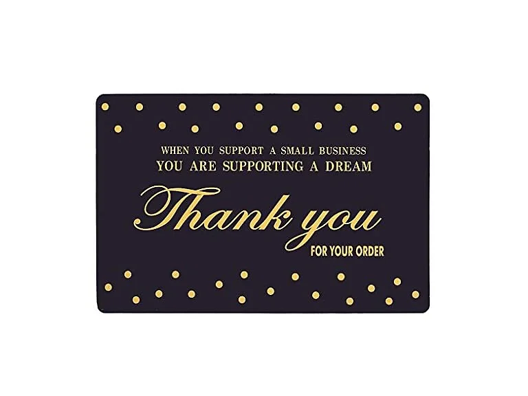 300 Pack Thank You Business Cards