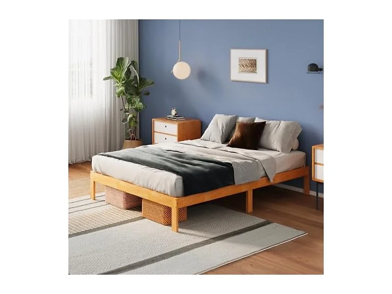 Avenco 12in Solid Wood Platform Bed Full