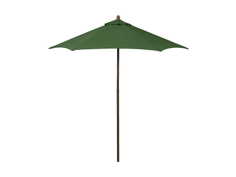 Astella 7.5' Rd Faux Wood Market Umbrella