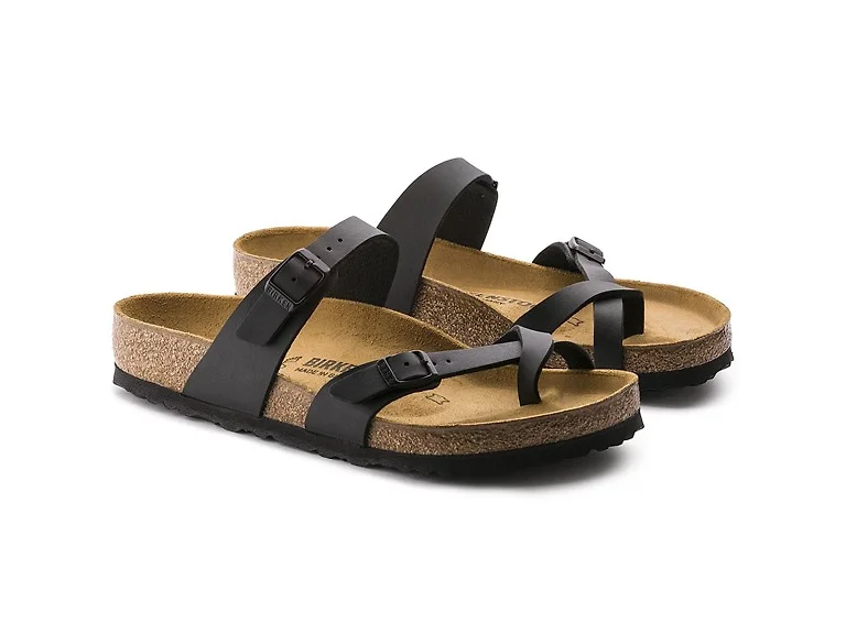 Birkenstock Unisex Mayari Birko-Flor Black (Open Box)