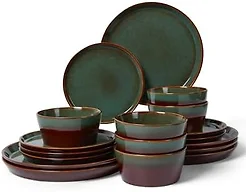 Pokini W0020 Plates and Bowls Sets for 6
