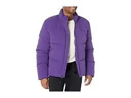 Amazon Essentials Men's Mock Neck Heavyweight Puffer Coat (Available in Big & Tall), Purple, X-Small