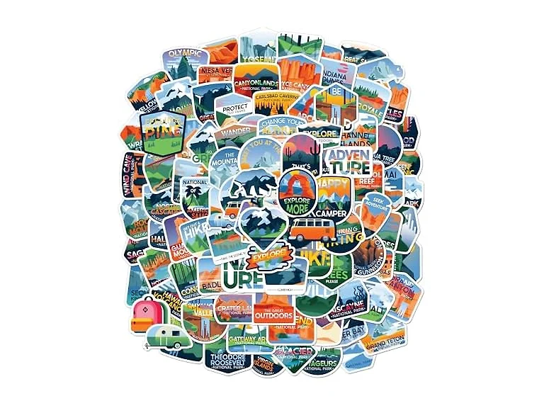Carson Dellosa Adventure 100-PC Vinyl Stickers