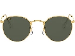 Ray-Ban RB3447 919631 50 50-21-145 Ray-Ban RB3447 Round Metal Round Sunglasses Legend Gold/G-15 Green