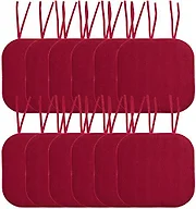 Sweet Home Collection SHC-TIECPMF12PKRED 12-Pack Hon
