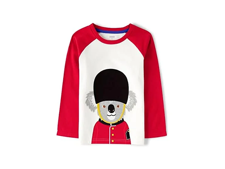 Gymboree Girls' Embroidered Graphic Long Tee
