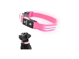 Tractive Tractive LED Light Up Dog Collar USB Rechargeable