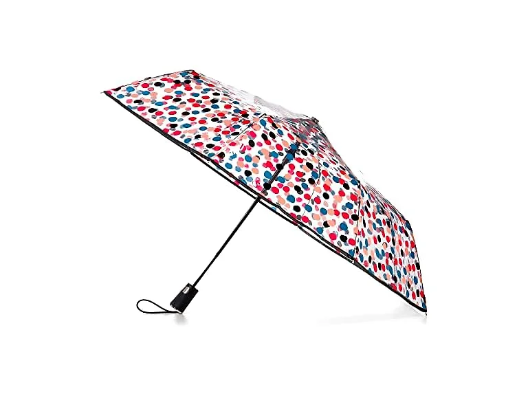 Totes Compact Auto-Open Hi-Vis Umbrella