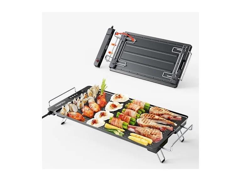 Electric Griddle with Removable Touch