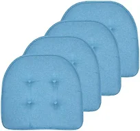 Sweet Home Collection SHC-UPAD-4PK-TURQ 4-Pack Solid
