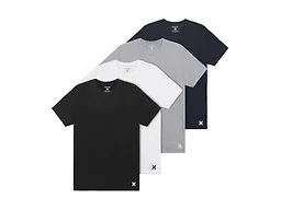Hurley HUCOREM2319188 Small Hurley Men's 4-Pack SS C