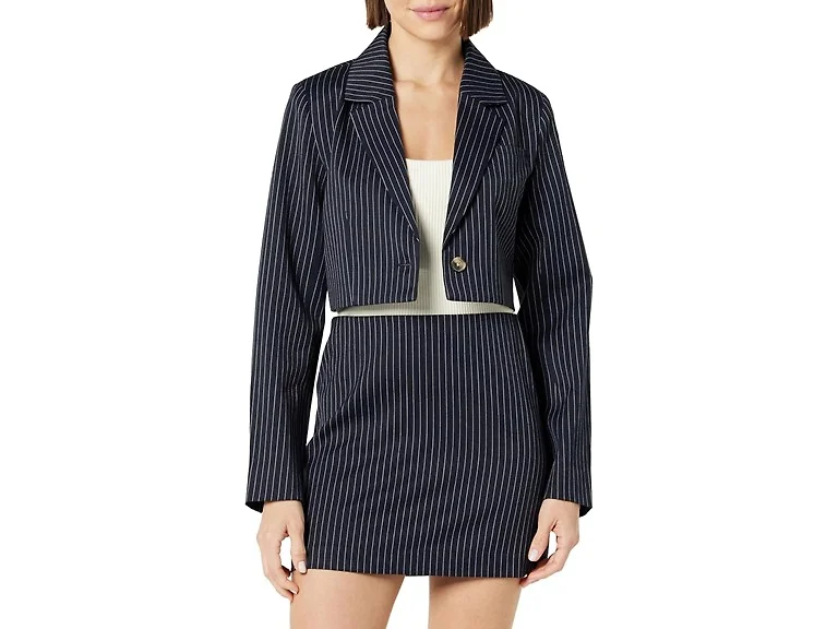 The Drop Women (XS) Reims Cropped Blazer