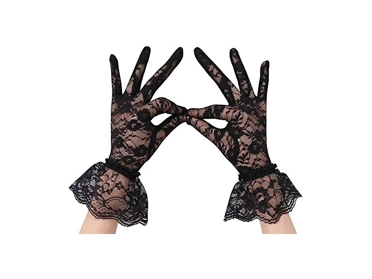 Simplicity (OS) Bridal Gloves Lace Wrist Wear