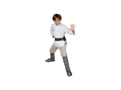 Star Wars Deluxe Luke Skywalker Boy's Costume Medium