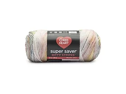 Red Heart Super Saver Bitty Stripes Yarn