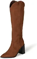The Drop Women's Cassandra Knee-High Western Boot