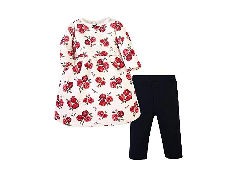 Hudson Baby Girls (0-3 MOS) Quilted Dress Leggings