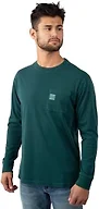 Field & Stream Men's Flush Out Long Sleeve Pocket Tee, Pine, Large