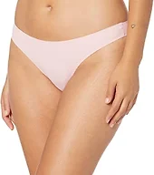 Amazon Essentials Women's 4-Pack Seamless Bonded Stretch Thong Panty Underwear, Cool, S