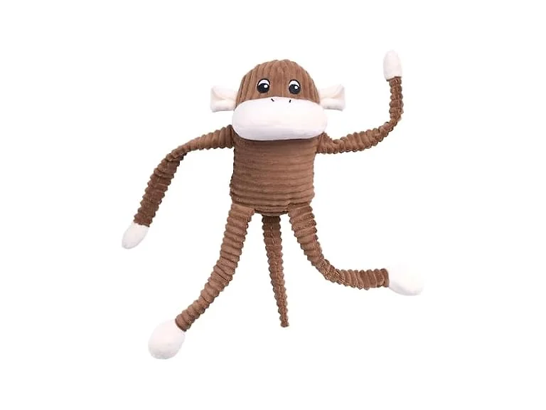 ZippyPaws Crinkle Monkey for Medium-Extra La