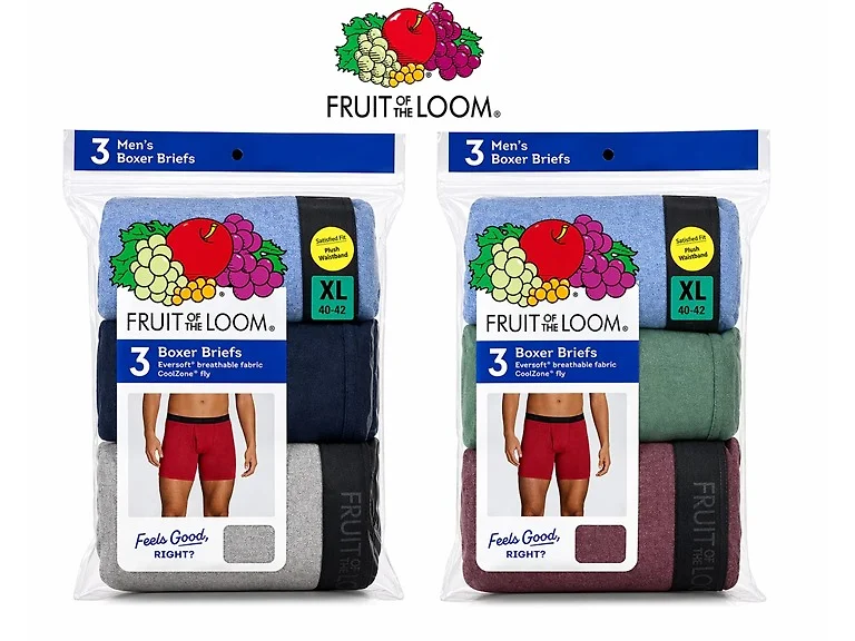6-Pack Fruit of the Loom Boxer Briefs
