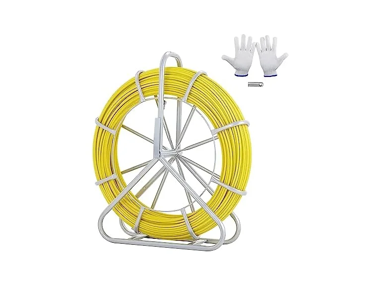 Fish Tape Fiberglass, 492 ft, 5/16 in, Duct