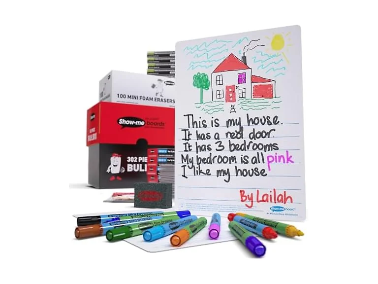 Show-me Bulk Box X Picture Story Dry Erase Boards