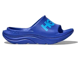Hoka 1155154-USK 4M/5W Hoka Ora Athletic Slide Unisex Shoes Ultramarine/Skyward Blue